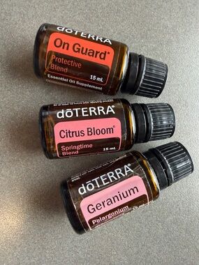 doTERRA Essential Oil Bundle – Partial Bottles (3 Total)